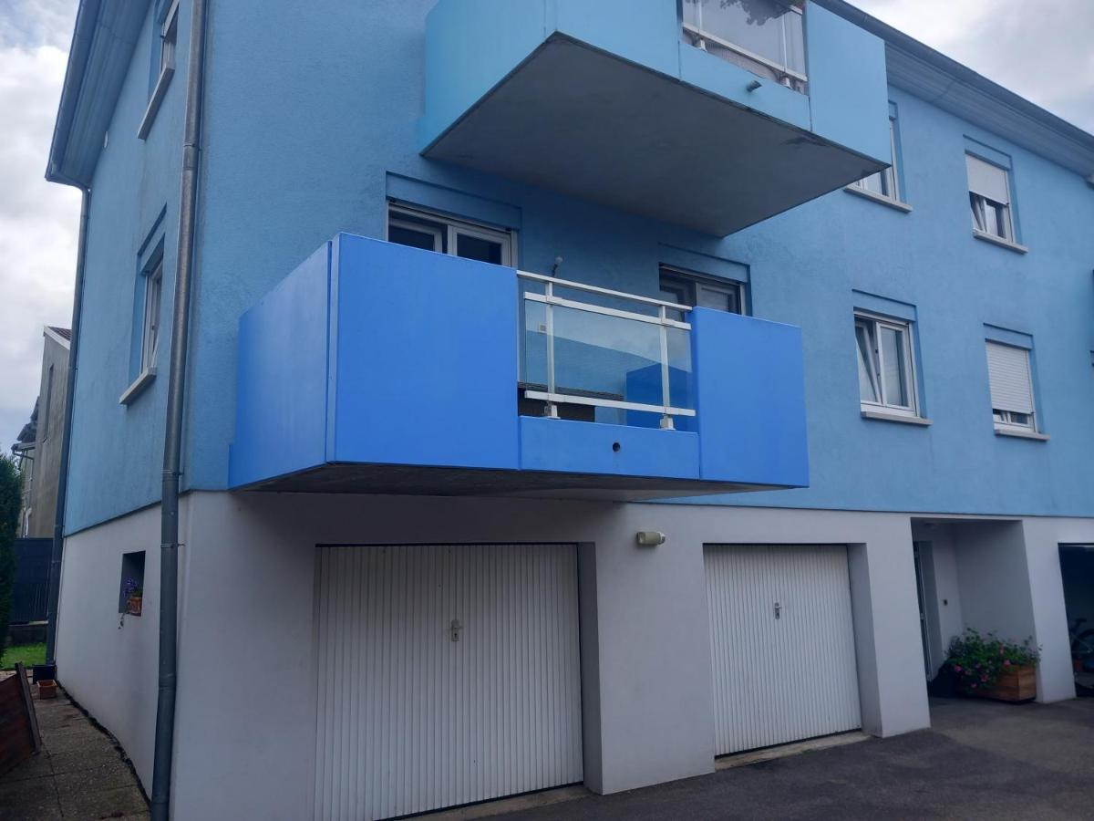 Appartement 3 Pieces Avec Balcon Rhinau Exteriér fotografie